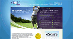 Desktop Screenshot of golfclub.com.au