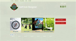 Desktop Screenshot of golfclub.co.rs