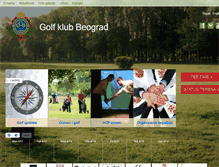 Tablet Screenshot of golfclub.co.rs