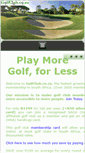 Mobile Screenshot of golfclub.co.za
